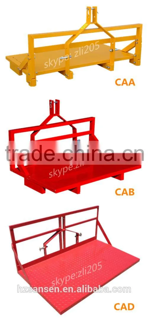 Bolted Carry Alls for tractors ,3 point hitch implements for tractors