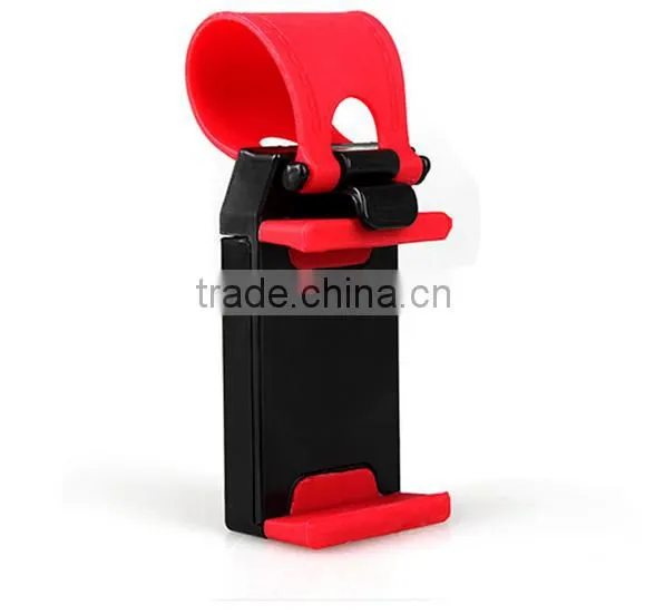 High quality universal car steering wheel phone holder for iphone 6
