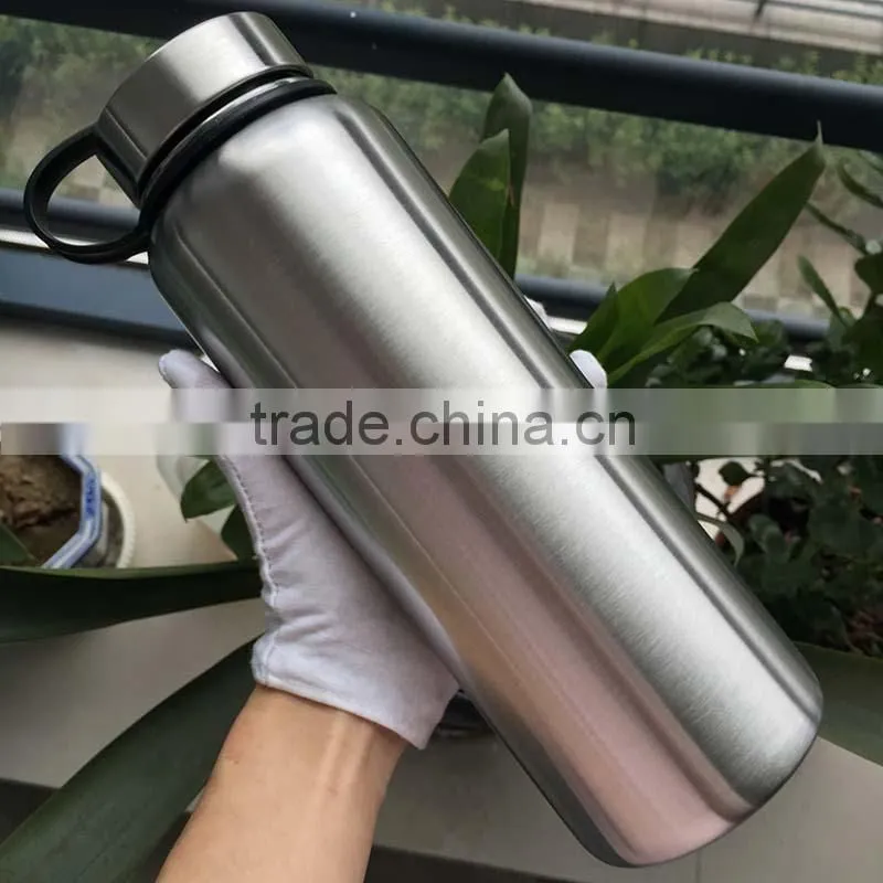 40oz vacuum sports water bottle/double-wall stainless steel metal flask/go hiking 600ml vacuum travel bottle