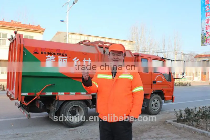 2015 new 7 cbm compactor garbage truck price, mini small garbage truck for sale