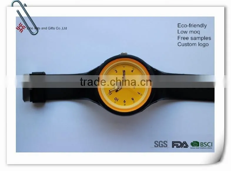 Fashion design sweet beautiful silicon watches