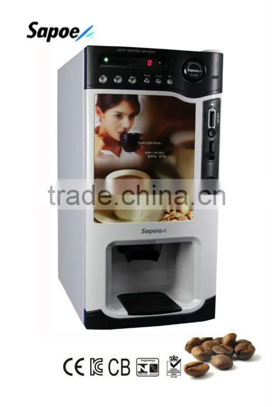 Comercial coffee in cup vendor machine with CE approval