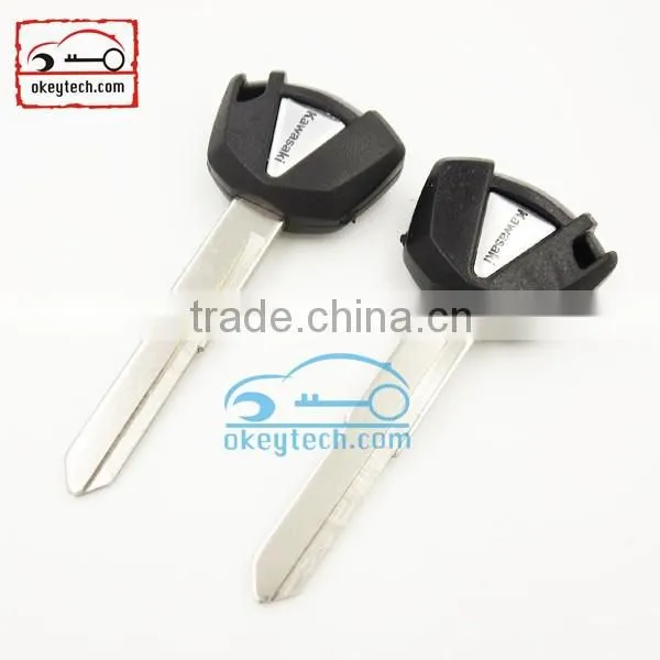 High Quatity Kawasaki Motorcycle key shell blank with chipKawasaki Motorcycle key fob