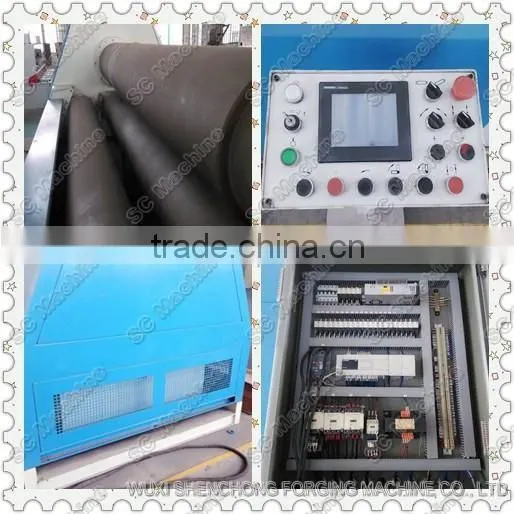 multi-use four rollers specification plate bending machine