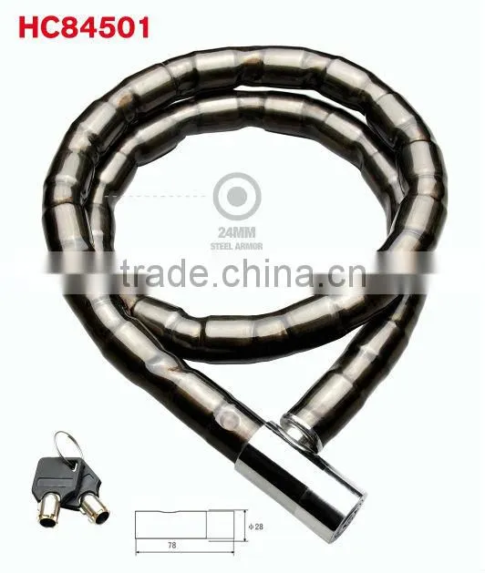 HC84501 anti-theft armored cable lock