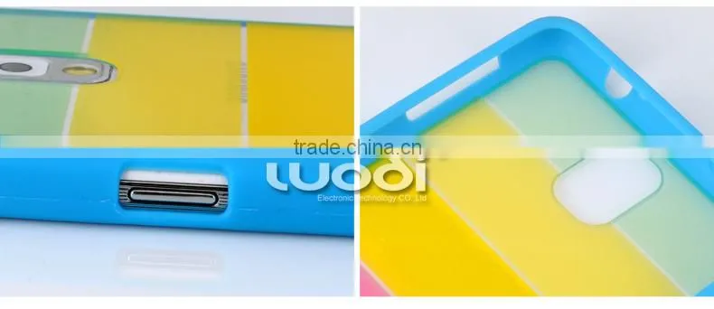 rainbow pc tpu case for Samsung/for samsung case note 3