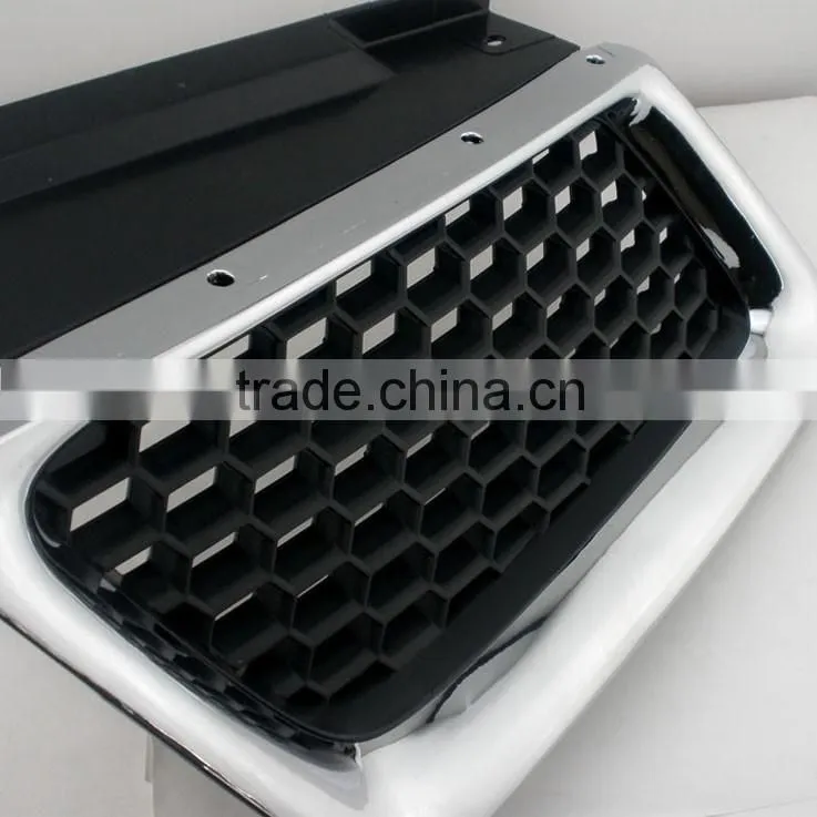 high quality fit the original chrome front grill for mitsubishi pajero
