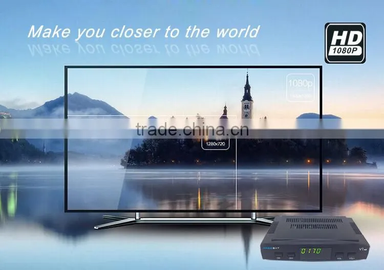 Manufacturer Freesat V7 HD DVB-S2 Mini Satellite TV Box Receiver Decoder
