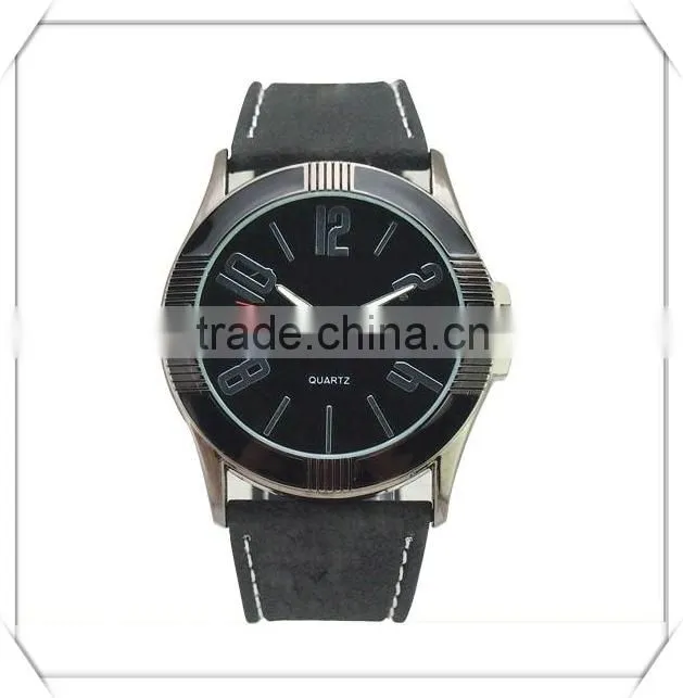 Fashionable silicone strap durable high grade men watches for sport dress