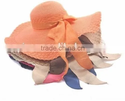 2016 factory direct sexy ladies beach straw hat popular summer hot sale girls sombrero straw hat wholesale