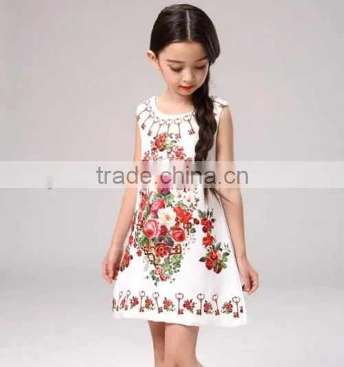 2016 wholesale price new design baby dress child short girl dress baby girl dress patterns
