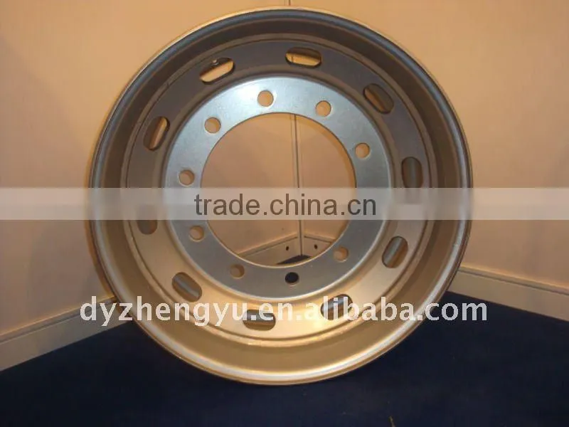 truck tubeless steel wheel 22.5*11.75 with high quality and good price