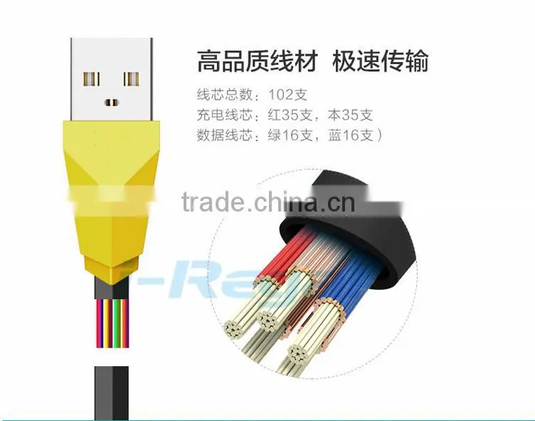 new arrival colorful flat noodle usb date cable