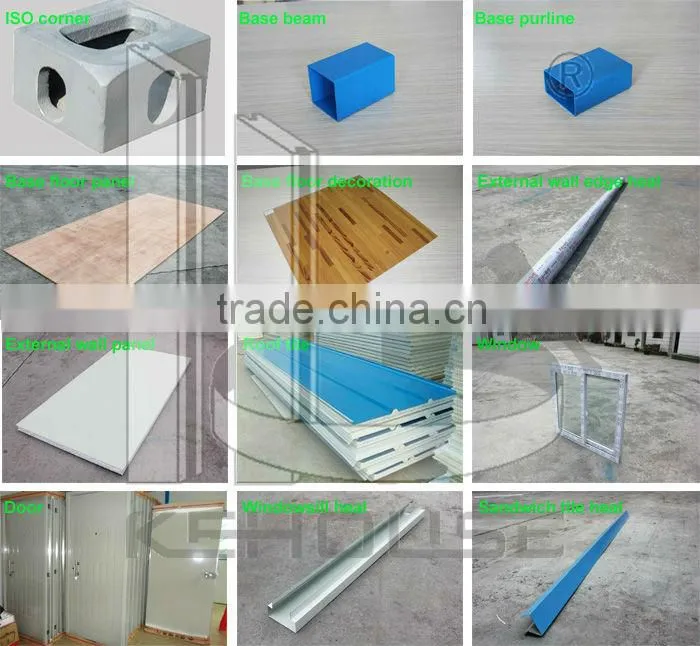 modern small& exquisite prefab house container for office,dormitory,living house,shop,kitchen,toilet
