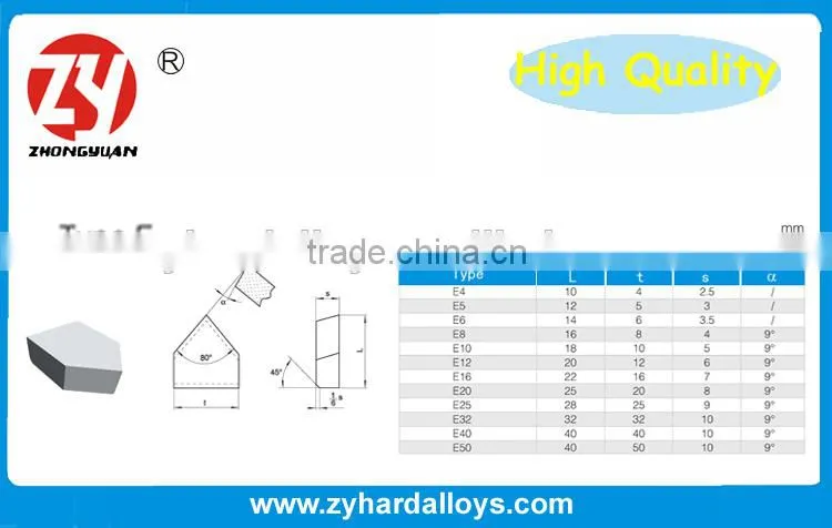 tungsten yg6 carbide tips