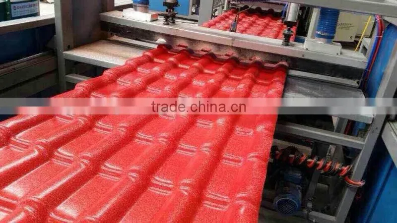 pvc corrugated sheet making machine
