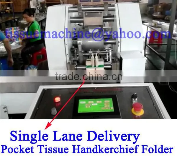 No Need Worker A to Z Pocket Tissue Fully Automatic Handkerchief Machine Production Line