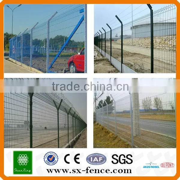 Electric Pvc coated bending wire fence for sale