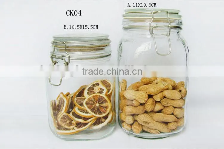baby food storage glass containers with sealed lid