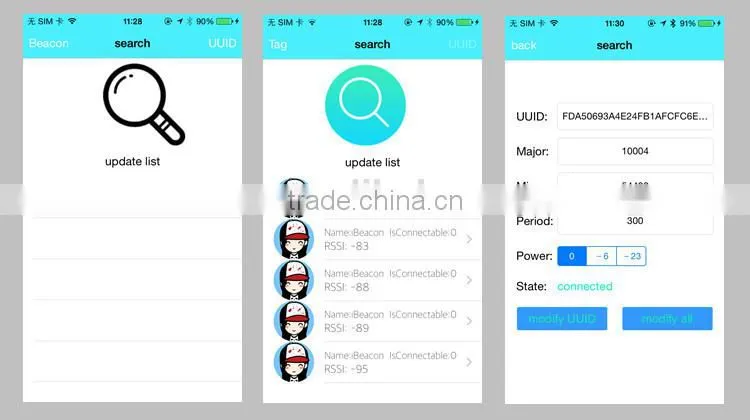Wholesale Bluetooth Module TI CC2541 Eddystone Beacon For Location & Advertising