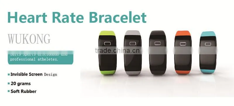 Houway JW018 BT4.0 Smart band bracelet & Heart Rate Monitor Activity fitness Tracker Wristband for IOS & Android smartphone