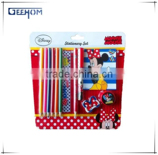 school supplies stationery cheap custom kids stationery set