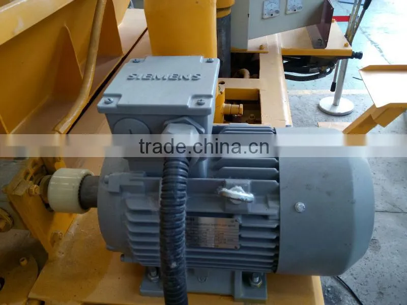 No need pallets QT6-25 solid and hollow block machine