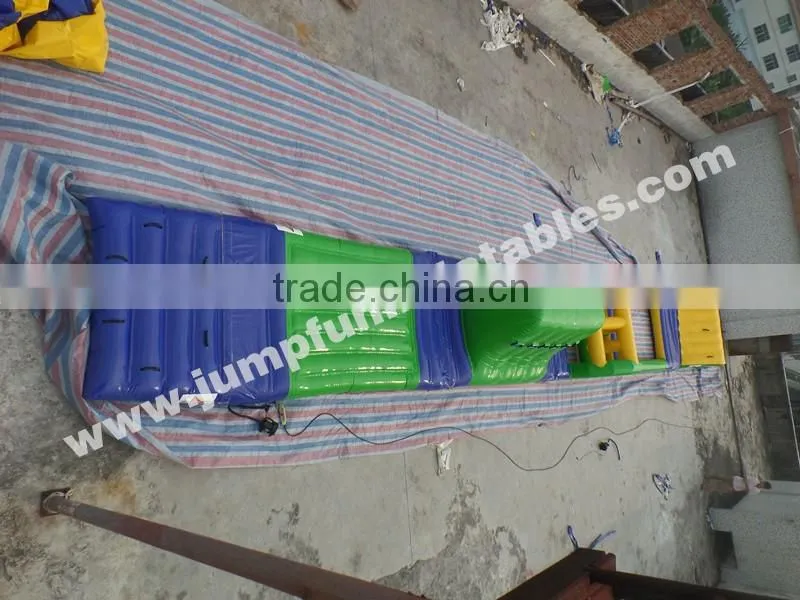 Inflatable Air Mat/Inflatable floating platform aqua playground inflatable cross floating mattress