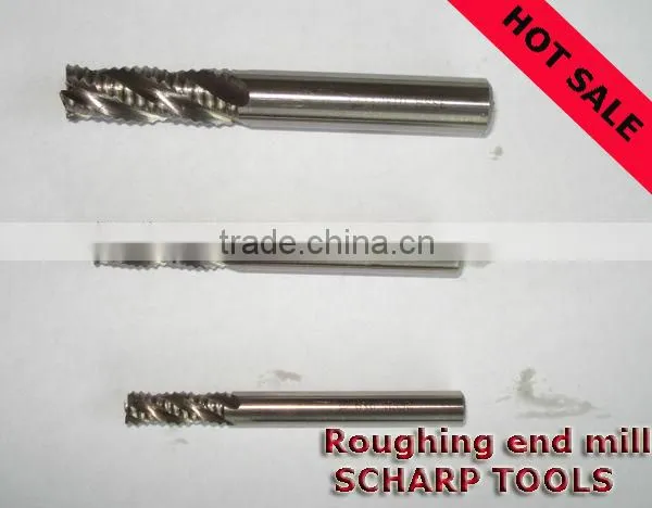 Din844 rough cutting end mill HSS