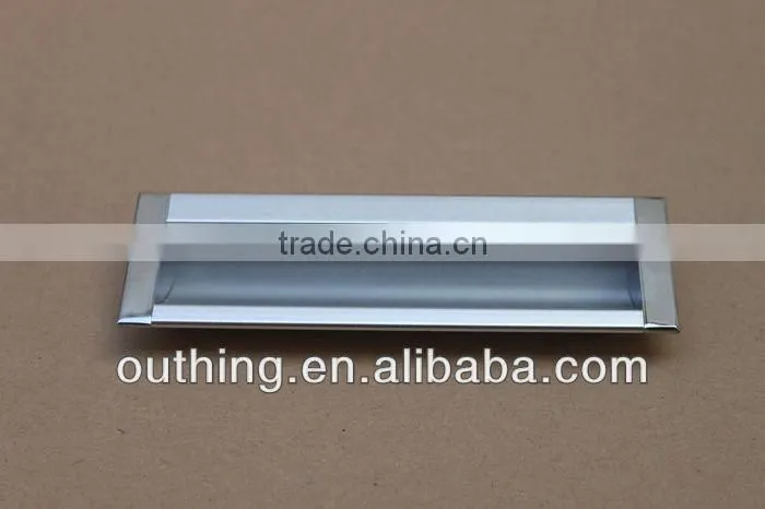 decorative metal recessed cabinet handle