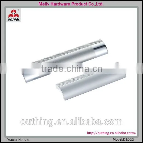 oxidized silver color bedroom cabinet aluminum alloy handle