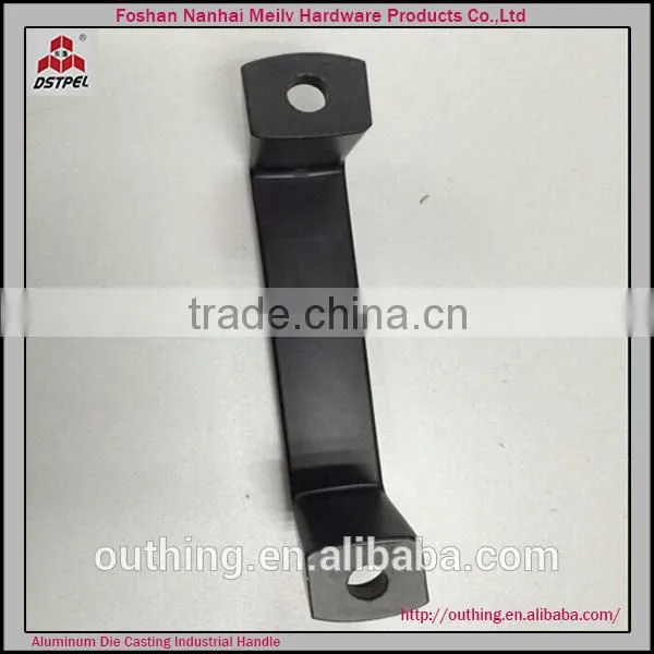 durable die casting black aluminum handle for Cutting board