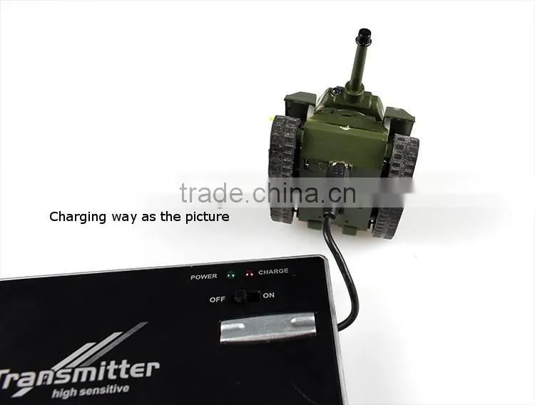 4 Channels Emulational Micro RC Tank Fighting Tanks Mini RC Tank