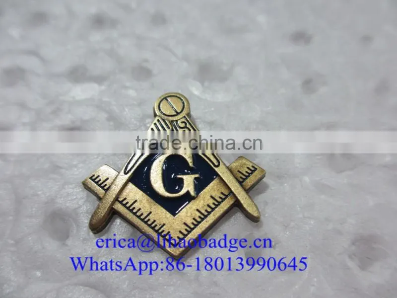 Masonic Car Emblems& Lapel Pins,Free Mason Keychain and keyring,Masonic Tie Clips and cufflinks emblems
