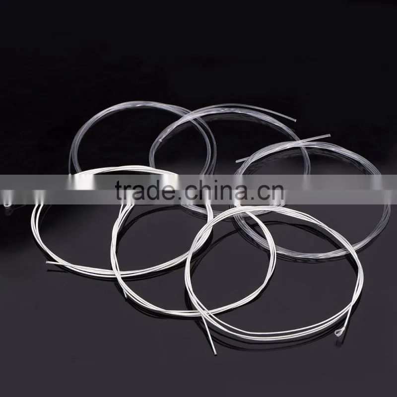 Guitar Strings Nylon Silver Plating Set Super Light for Classic Acoustic Guitar 6pcs/set