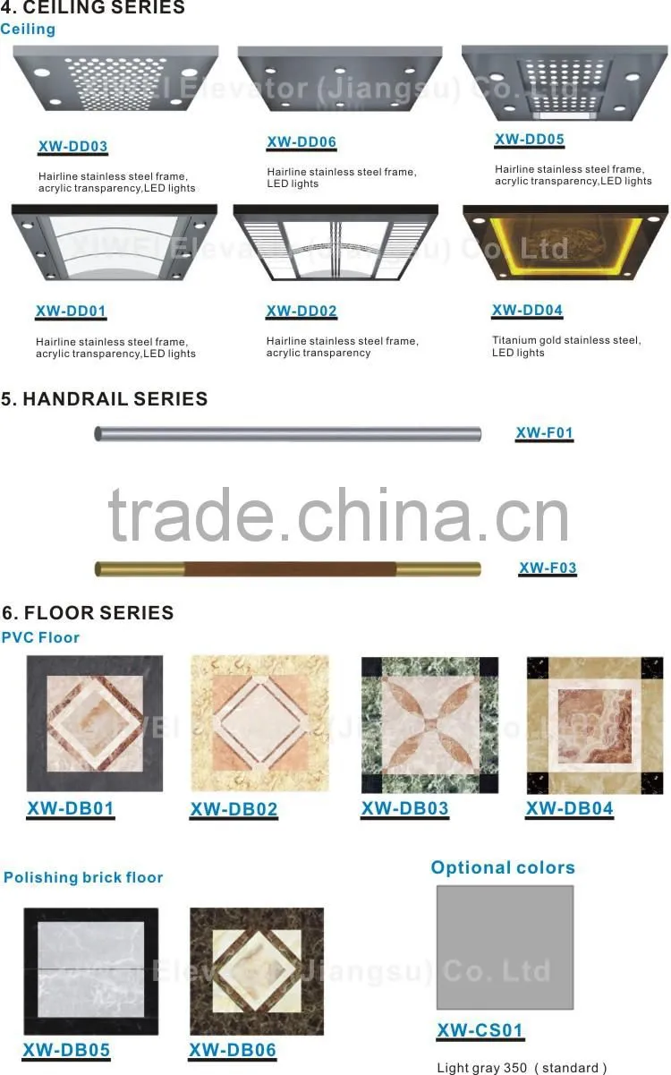 XIWEI Mirror Etched House Elevation Designs
