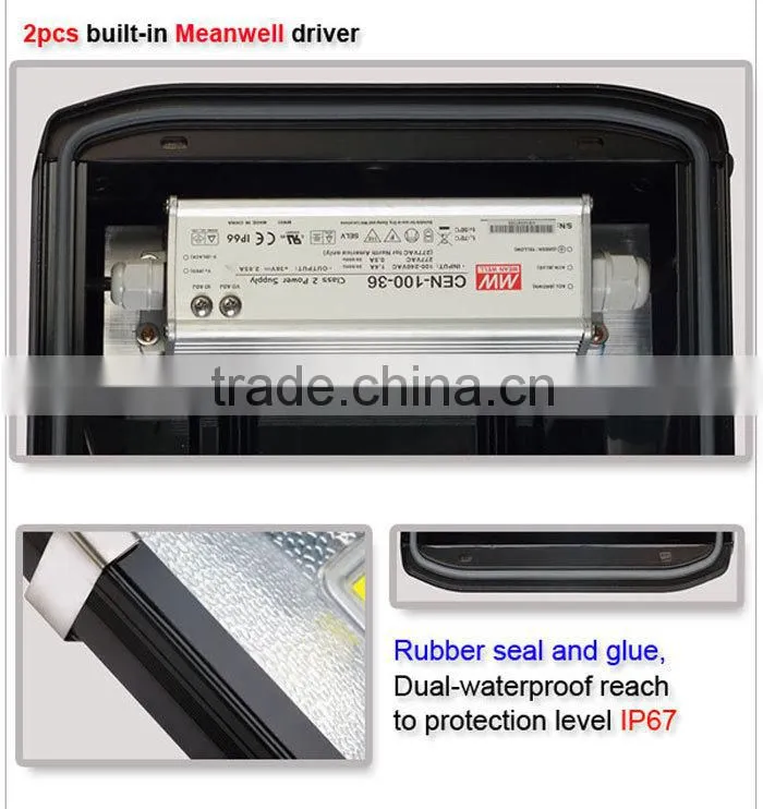 IP67 Outdoor 200W LED Flood Llight Replacement 1500 Watts Halogen Flood Light ( SEM-FL200-01B )