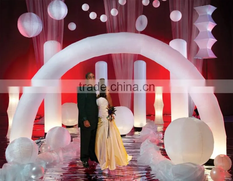 2015 inflatable arch for wedding show