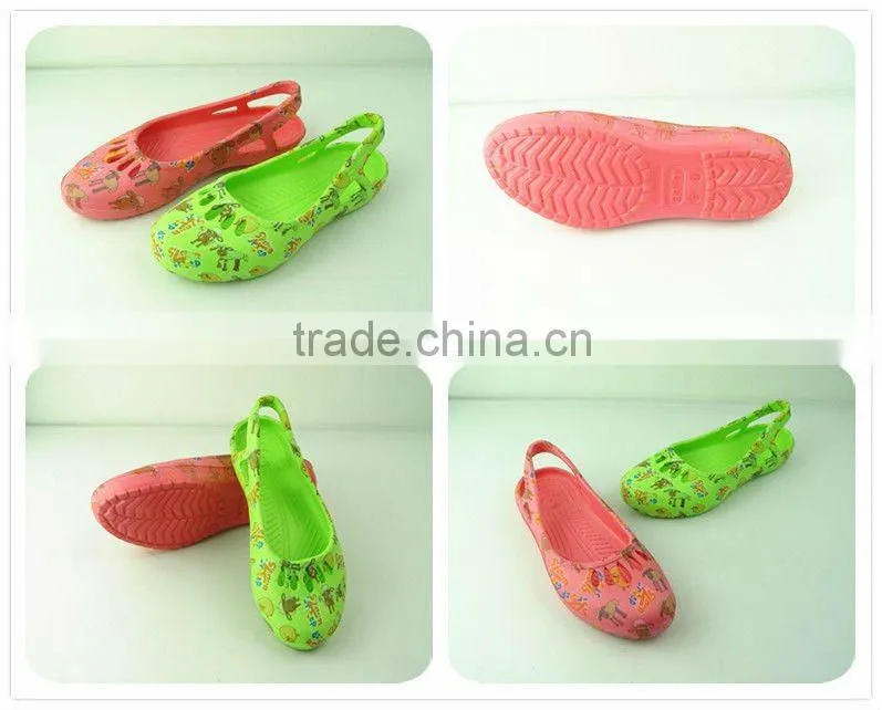 waterproof open toe soft clogs slipper for women