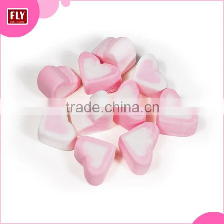 Halal Sweet Heart Shaped Marshmallow Candy