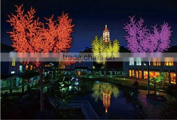 Miniature christmas tree light artificial plant and trees flower light christmas tree