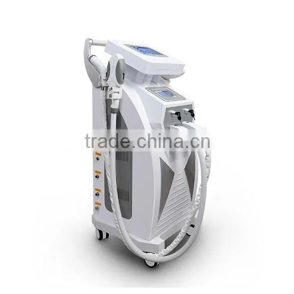 Hot Sale 3 in1 Q-switch E Light Rf+ipl Hair Removal Yag Laser Tattoo Removal Beauty Machine