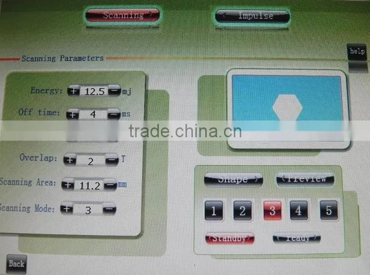 Best Glass Tube 10600nm Fractional Co2 Laser