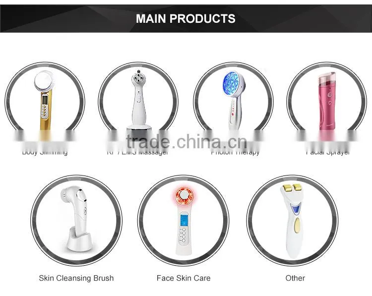 BP1503 travel size 7 Lights led pdt led light facial machine pdt beauty salon machine
