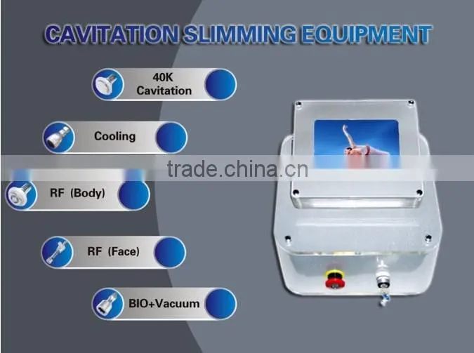 Slim Weight Vacuum Cavitation RF Machine Cavitation for Home Use