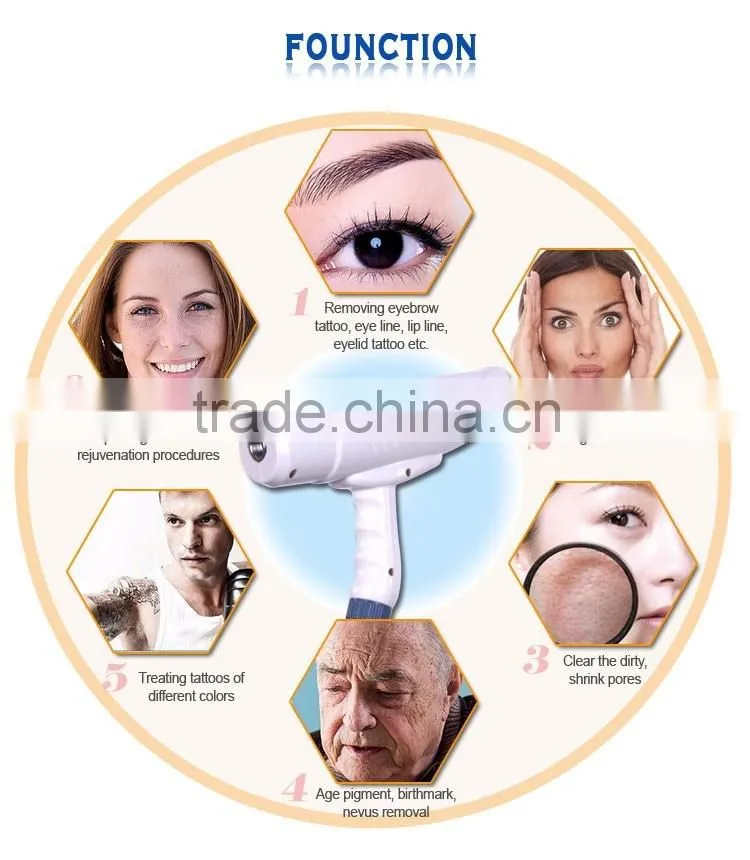 Christmas promotion 2000mj big power q switch nd yag laser