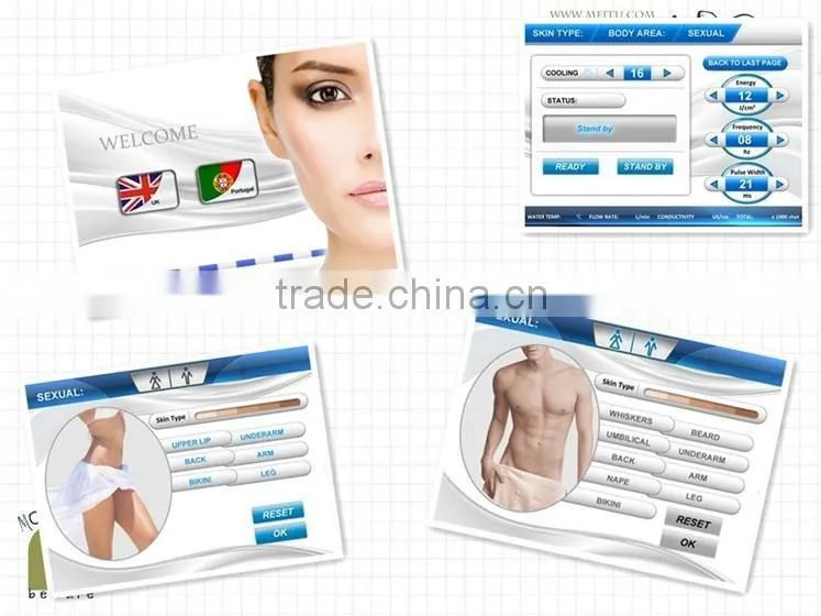 Super Cooling! 808 Diode Laser Cold Permanent Hair Removal / Diode Laser Hair Removal Machine