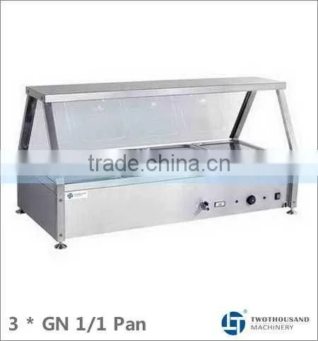 Bain Marie - Table Top, 3 x GN 1/1 (100 MM high), S/S, CE, TT-WE1203