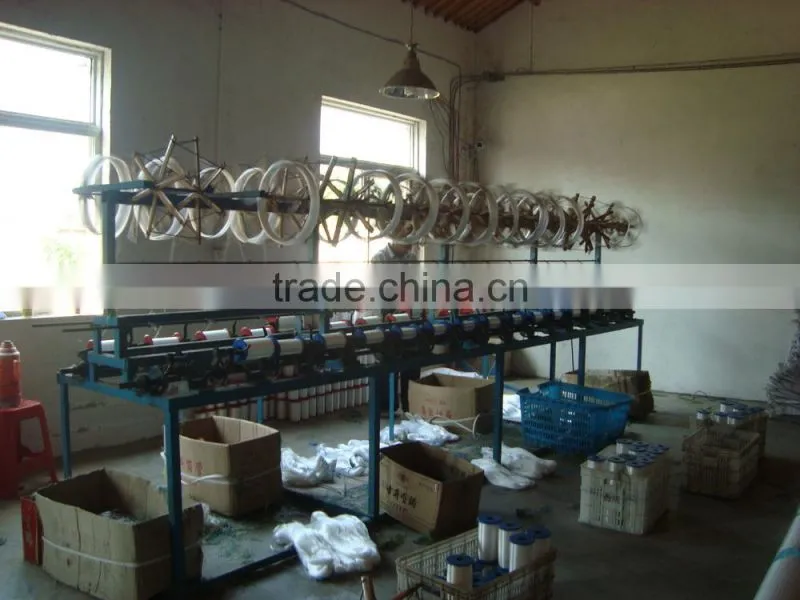 Nylon monofilament fishing net making machine