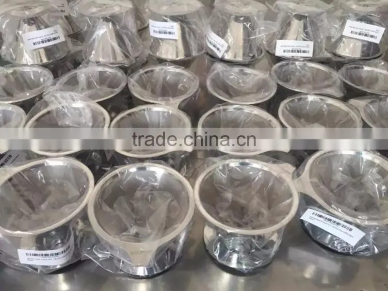 Hot Selling One Part Reusable Double Wall Stainless Steel Pour Over Coffee Dripper